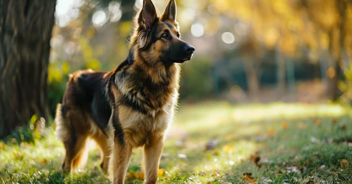 Australian Shepherd and German Shepherd Mix: